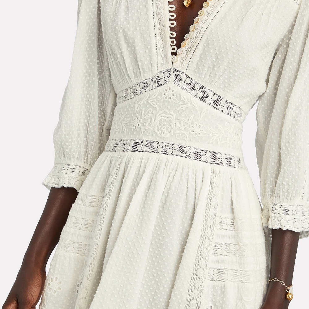 LoveShackFancy Leno dress,  NWT sz 2